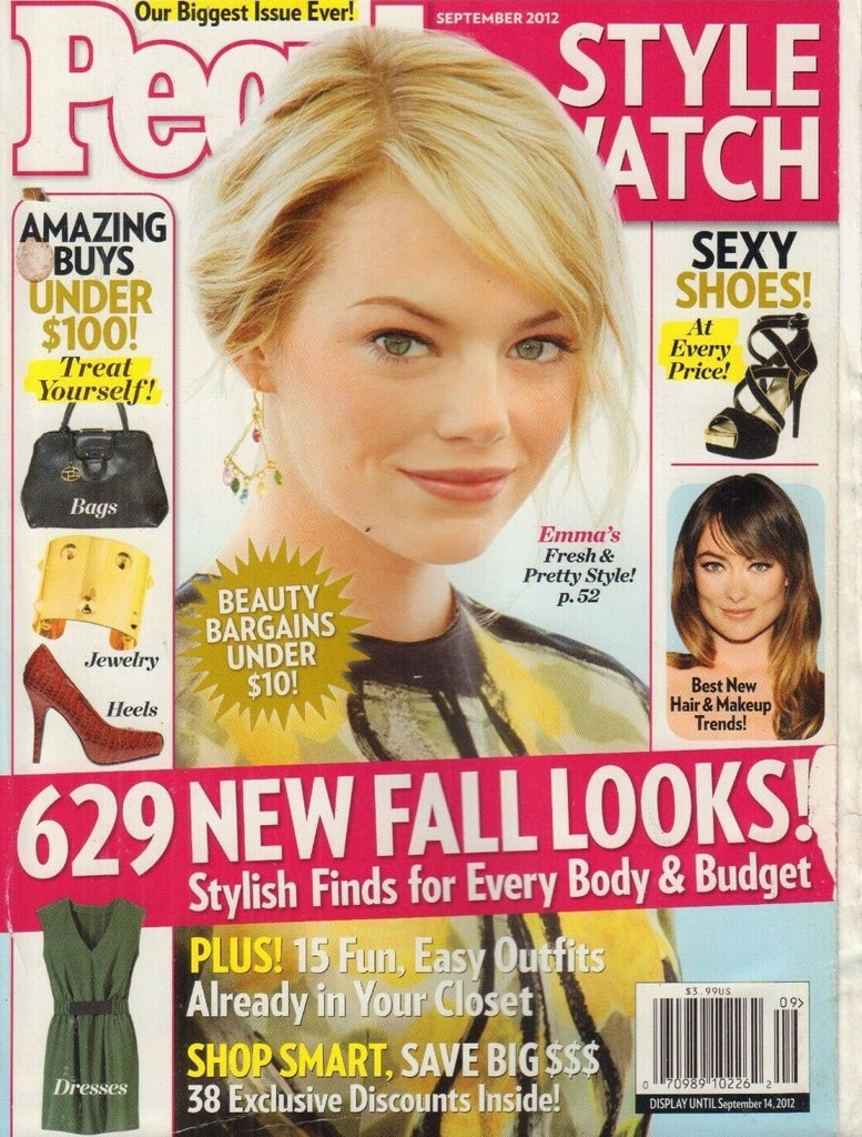 People Style Watch Magazine Emma Watson Fall Looks September 2012 022018nonr