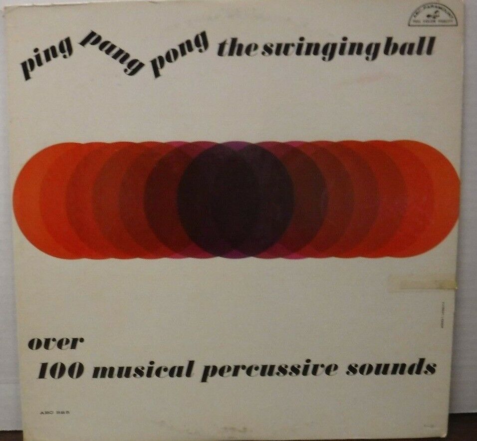 Ping Pang Pong the Swinging Ball vinyl ABC-325 021918LLE