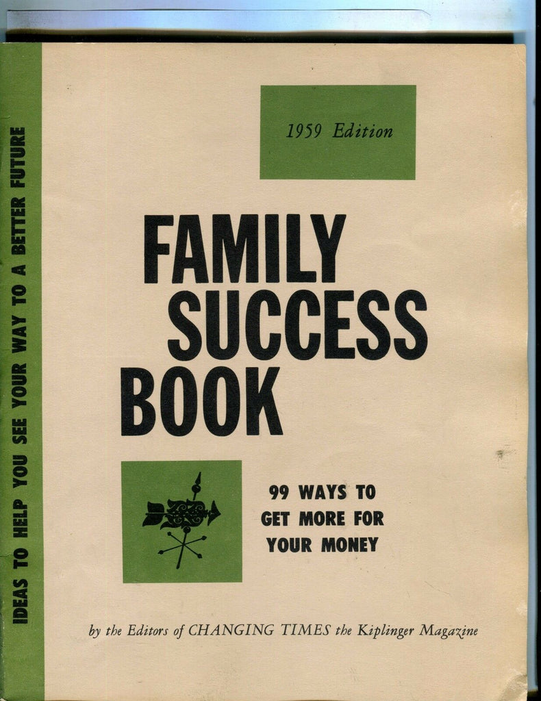 Family Success Book Kiplinger Magazine 1959 EX 050217nonjhe