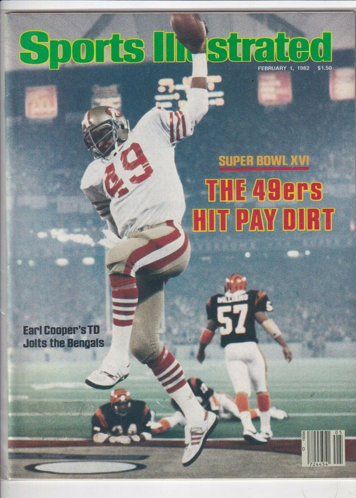 Sports Illustrated Earl Coopers 49ers Super Bowl XVI February 1, 1982 091519nonr