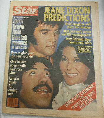 The Star Magazine Jeane Dixon & Jerry Brown April 1978 LIKE NEW 081415R