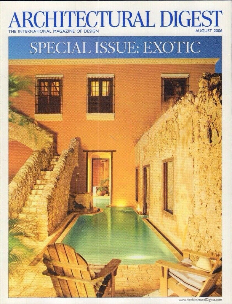 Architectural Digest August 2006 Special Issue: Exotic 021417DBE2
