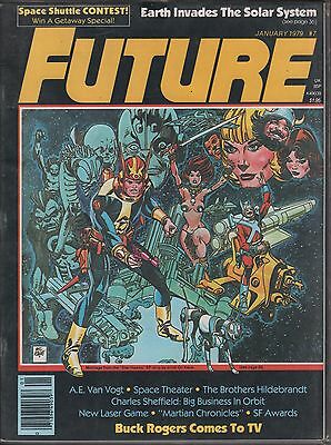 Future January 1979 #7 Buck Rogers, Charles Sheffield EX 010716DBE