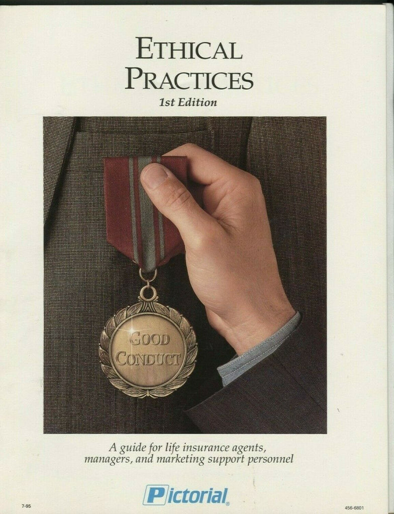 Ethical Practices 1st Edition Pictorial Guide for Insurance agents 021220DBE
