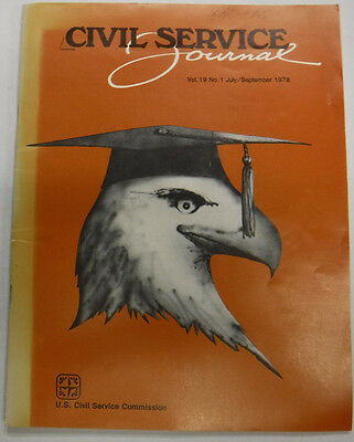 Civil Service Journal Magazine Personnel Connection September 1978 FAL 071815R
