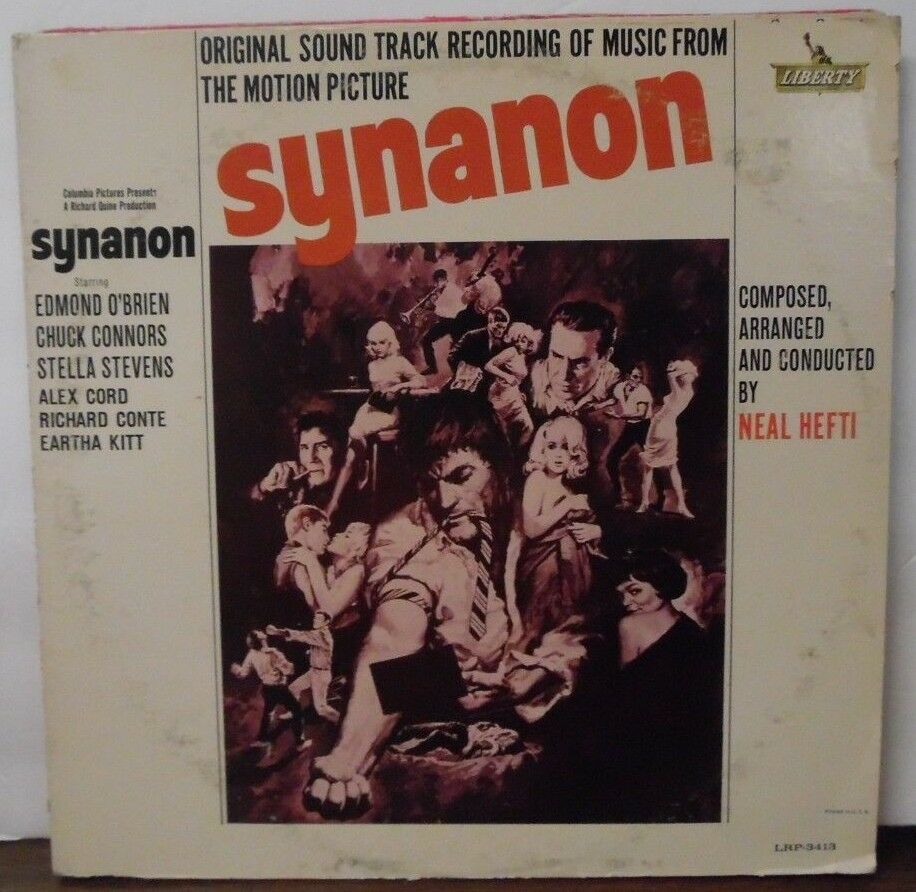 Orig Sound Track recording Synanon vinyl LRP3413 092918LLE
