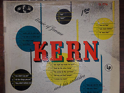 Music of Jerome Kern, Andre Kostelanetz and his Orchestra 33RPM 032816 TLJ