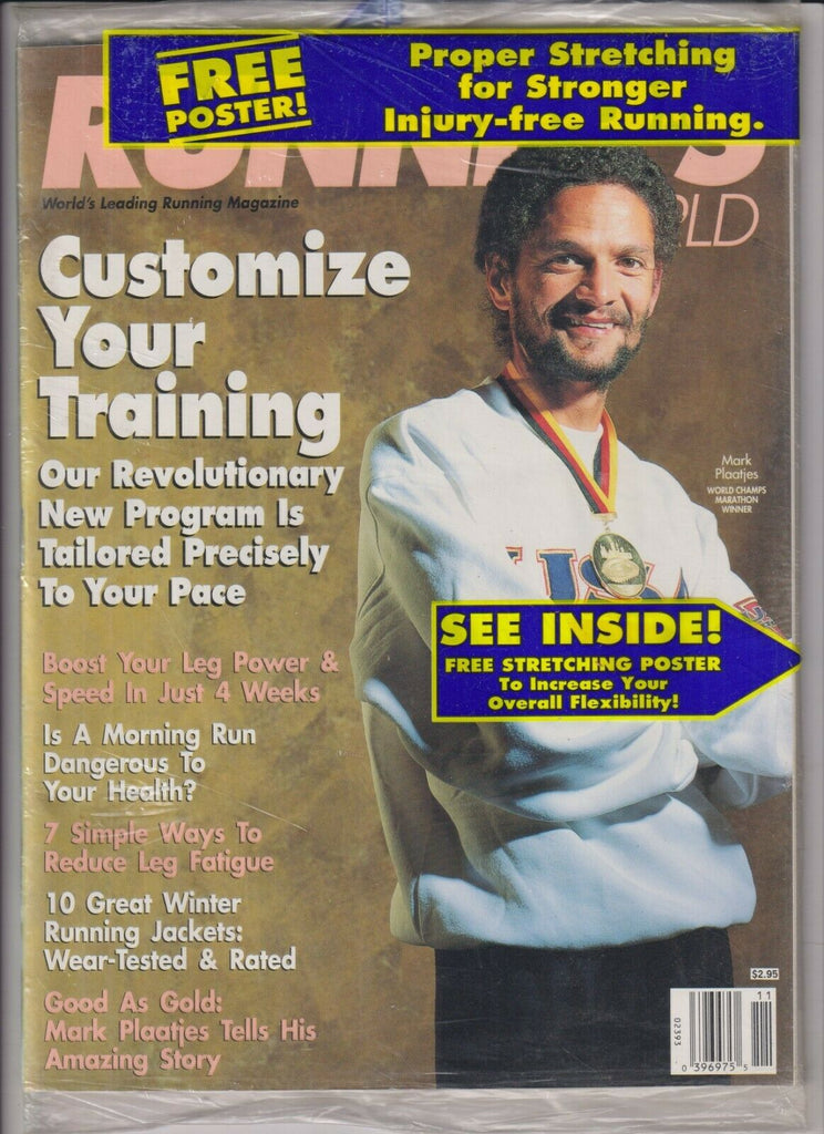 Runner's World Mag Boost Your Leg Power Mark Plaatjes November 1993 022420nonr