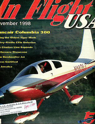 In Flight USA Magazine November 1998 Lancair Columbia 300 EX FAA 040716jhe
