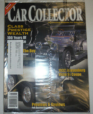 Car Collector Magazine Class Prestige Wealth May 2004 SEALED 030315r2