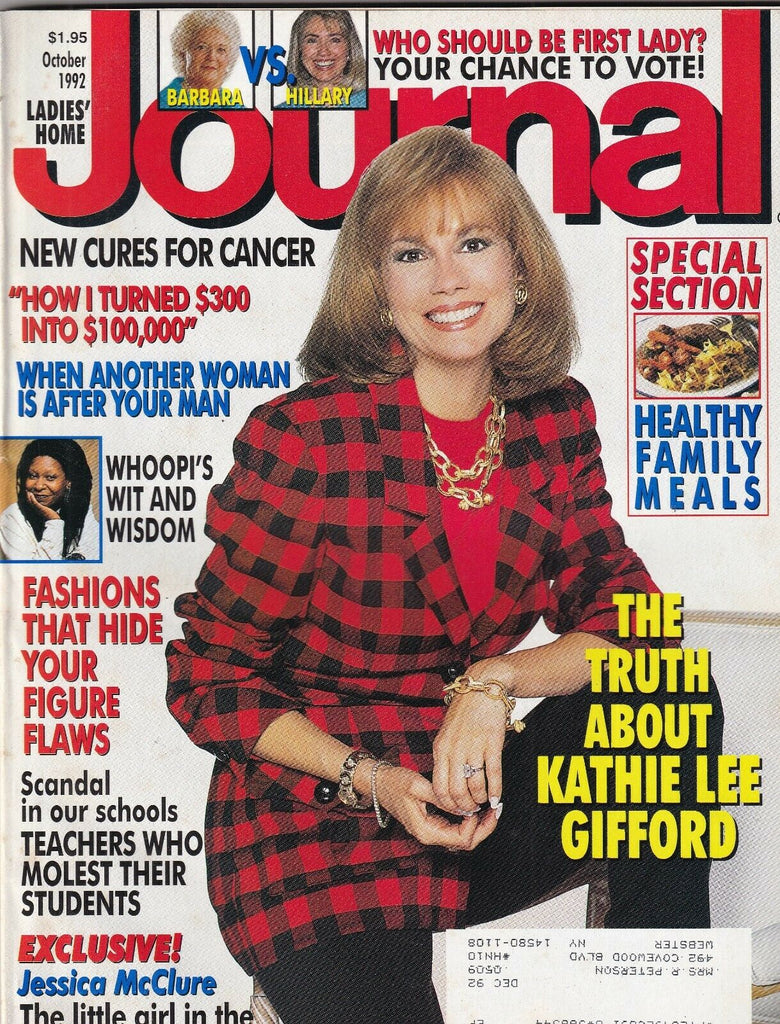 Ladies' Home Journal Mag Kathie Lee Gifford Whoopi October 1992 093019nonr