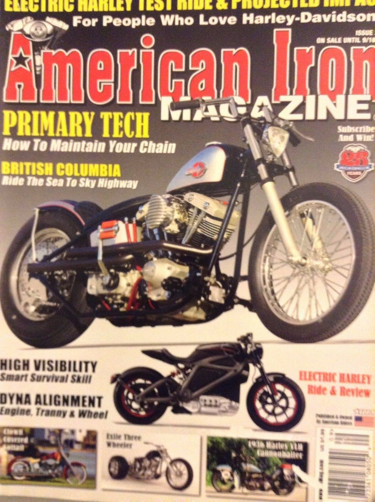 American Iron Magazine British Columbia No.314 September 2014 112817nonrh