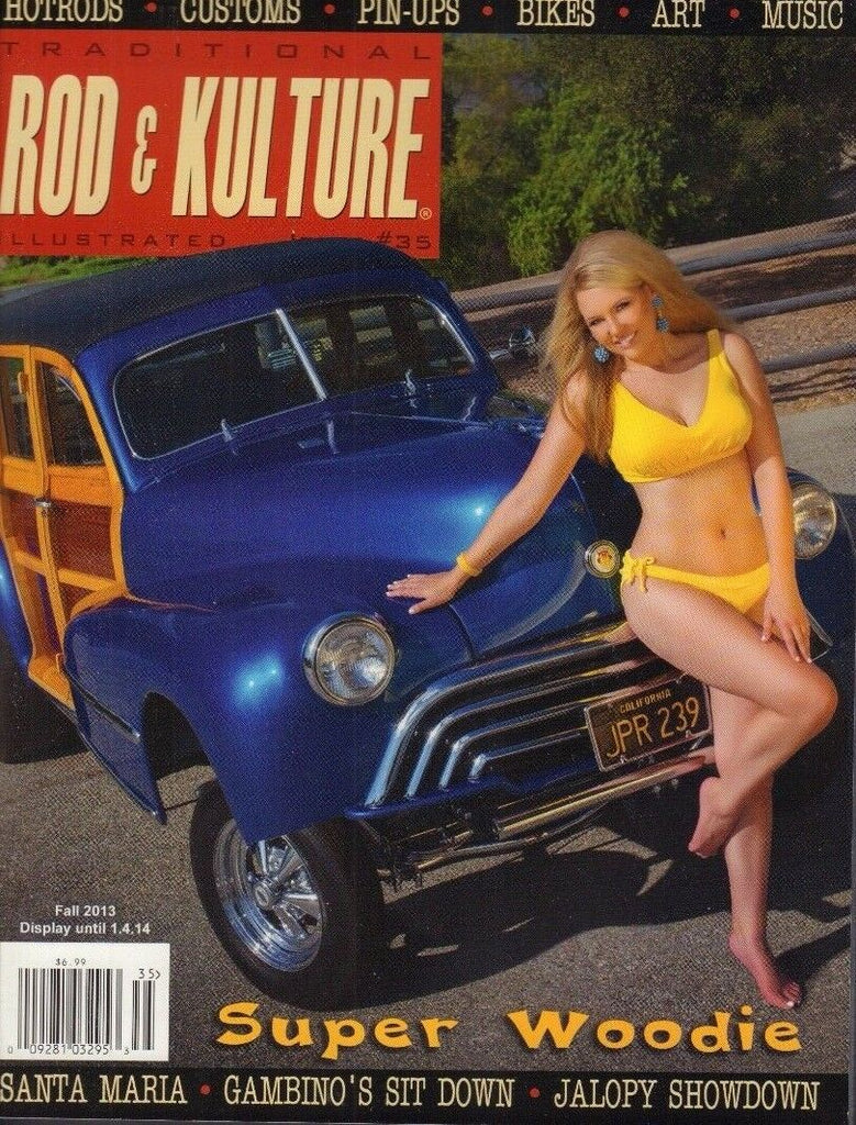 Rod & Kulture Magazine Super Woodie Gambino's Sit Down Fall 2013 011018nonr