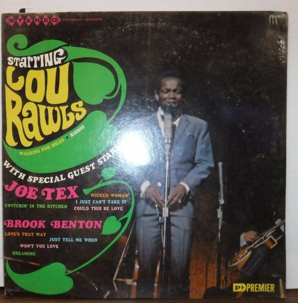 Starring Lou Rawls new sealed 33RPM PS-9022 100816LLE
