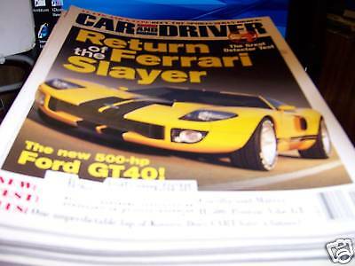 Car & Driver Magazine 2/2002 Ferrari Slayer