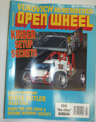 Open Wheel Magazine Kinser Setup Secrets March 1991 122314R2