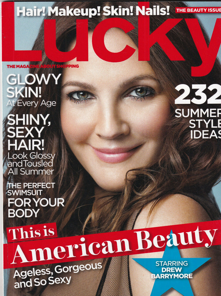 Lucky Mag Drew Barrymore 232 Summer Style Ideas May 2013 101619nonr