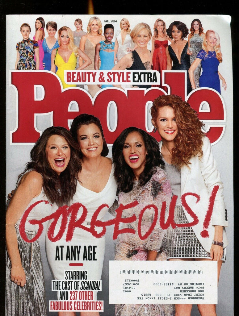 People Magazine Fall 2014 Cast Of Scandal EX w/ML 122116jhe