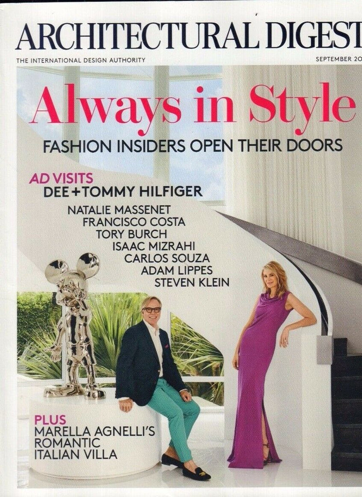 Architectural Digest September 2014 Dee & Tommy Hilfiger 021417DBE2