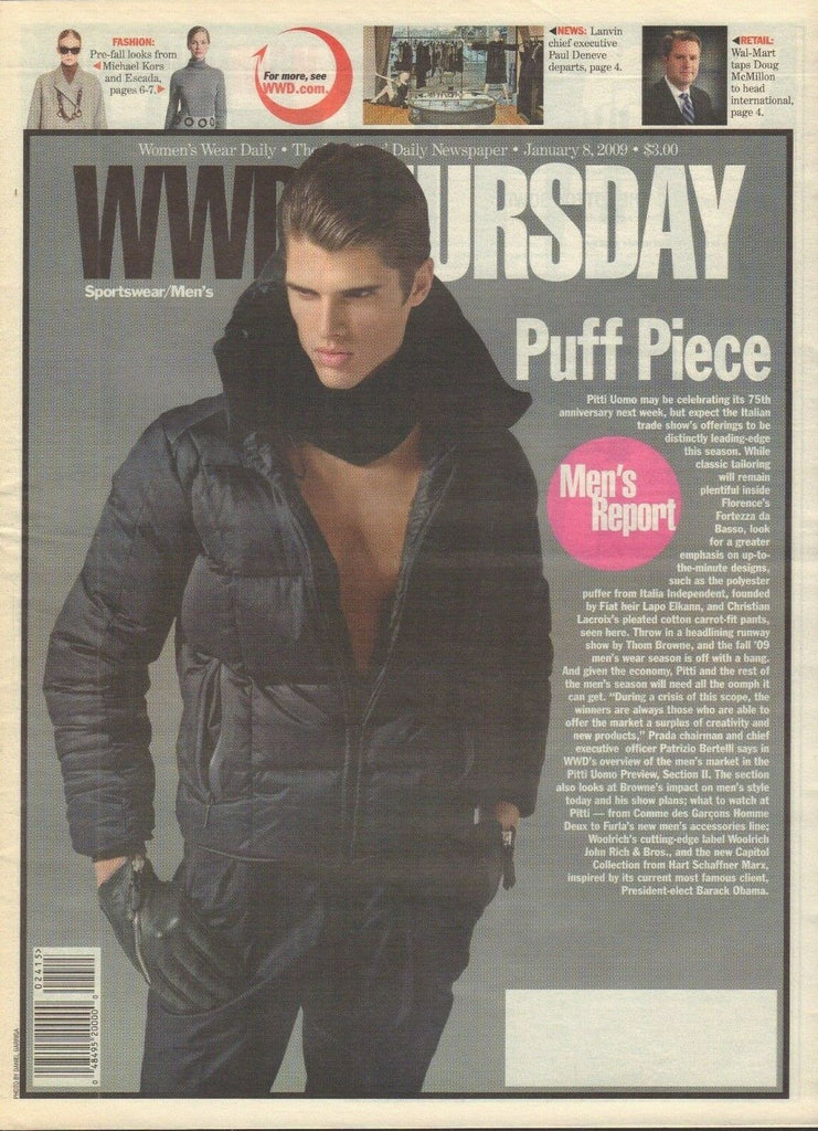 WWD January 8 2009 Pitti Uomo Doug McMillon 021419DBE2