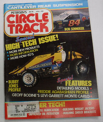 Circle Track Magazine High-Tech Issue Geoff Bodine April 1985 072215R