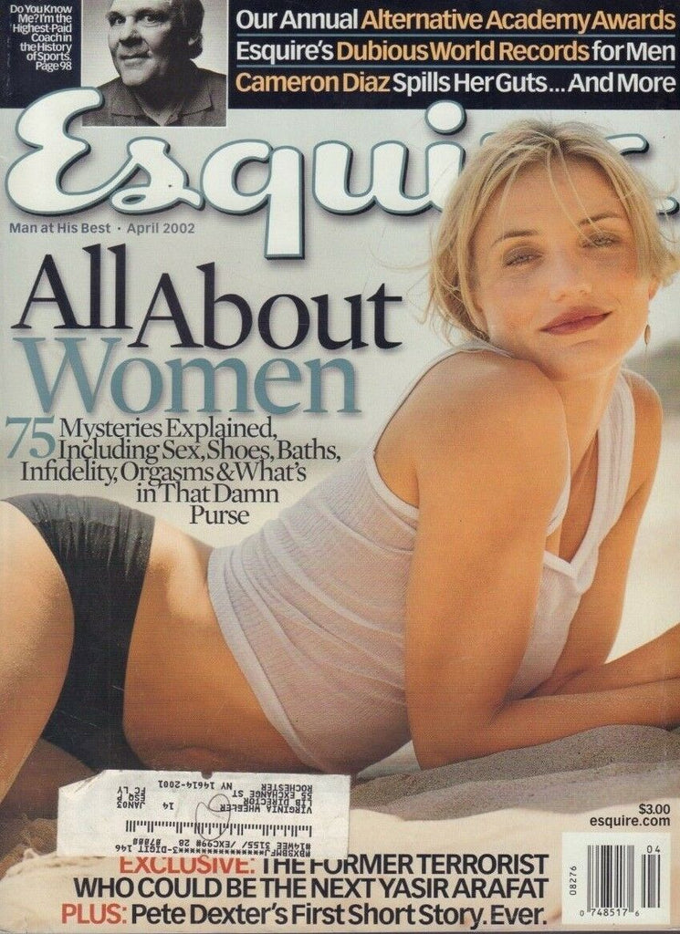 Esquire April 2002 Cameron Diaz Peter Dexter 121418DBE