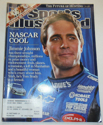 Sports Illustrated Magazine Jimmie Johnson November 2008 012815R
