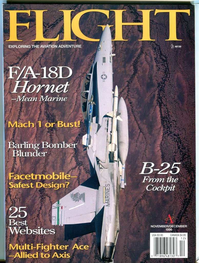 Flight Magazine November/December 1996 F/A-18D Hornet EX No ML 112316jhe