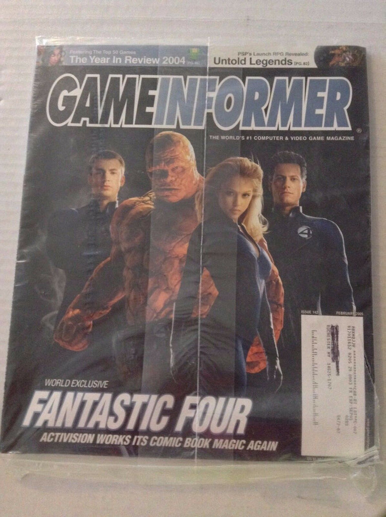 Gameinformer Magazine Fantastic Four February 2005 022617NONRH