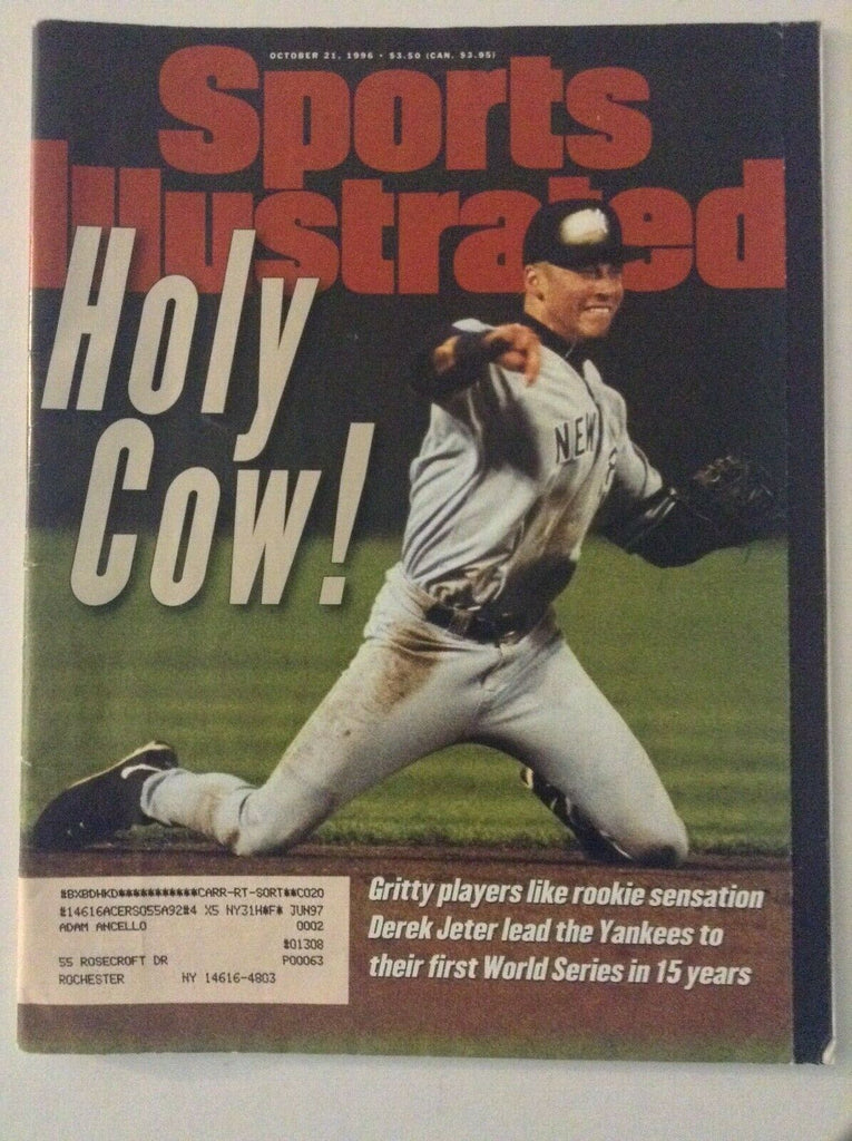 Sports Illustrated Magazine Derek Jeter October 21, 1996 052619nonrh