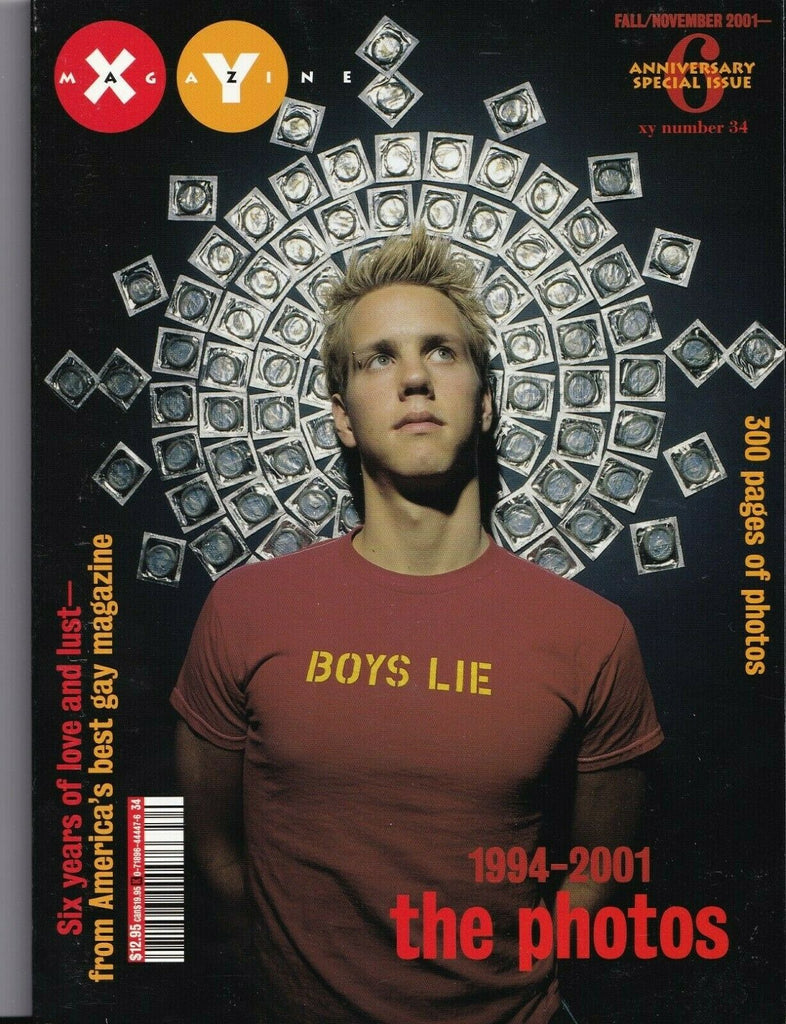 XY Magazine November 2001 Sean Bentz Cliff Baker Jason Buche 060719DBE