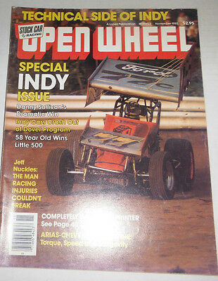 Open Wheel Magazine Special Indy & Danny Sullivan November 1985 072214R