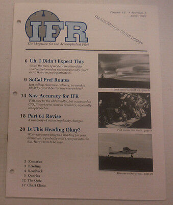 IFR Pilot Magazine SoCal Pref Routes June 1997 FAL 061815R