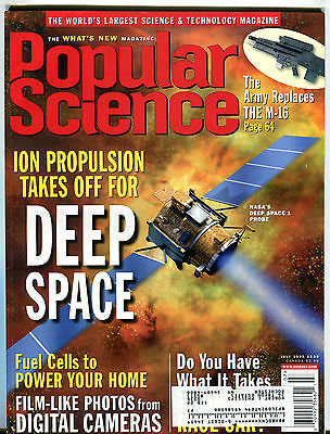 Popular Science Magazine July 1998 Ion Propulsion Deep Space EX 041516jhe