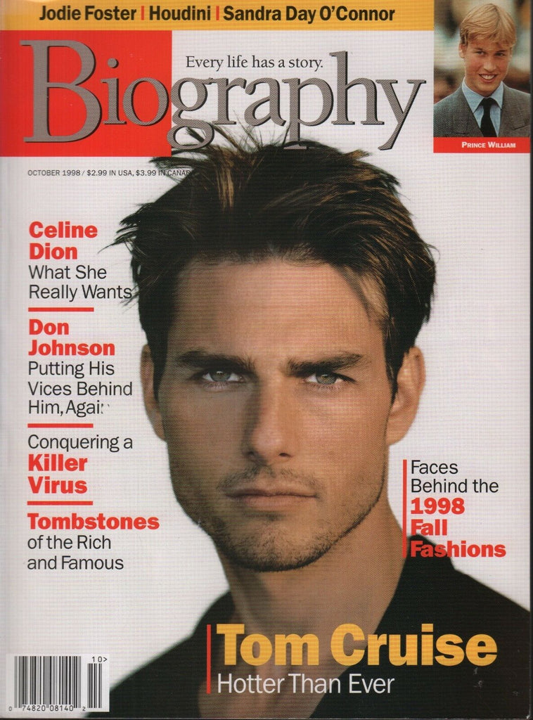 Biography October 1998 Tom Cruise Celine Dion Don Johnson 101518ame3