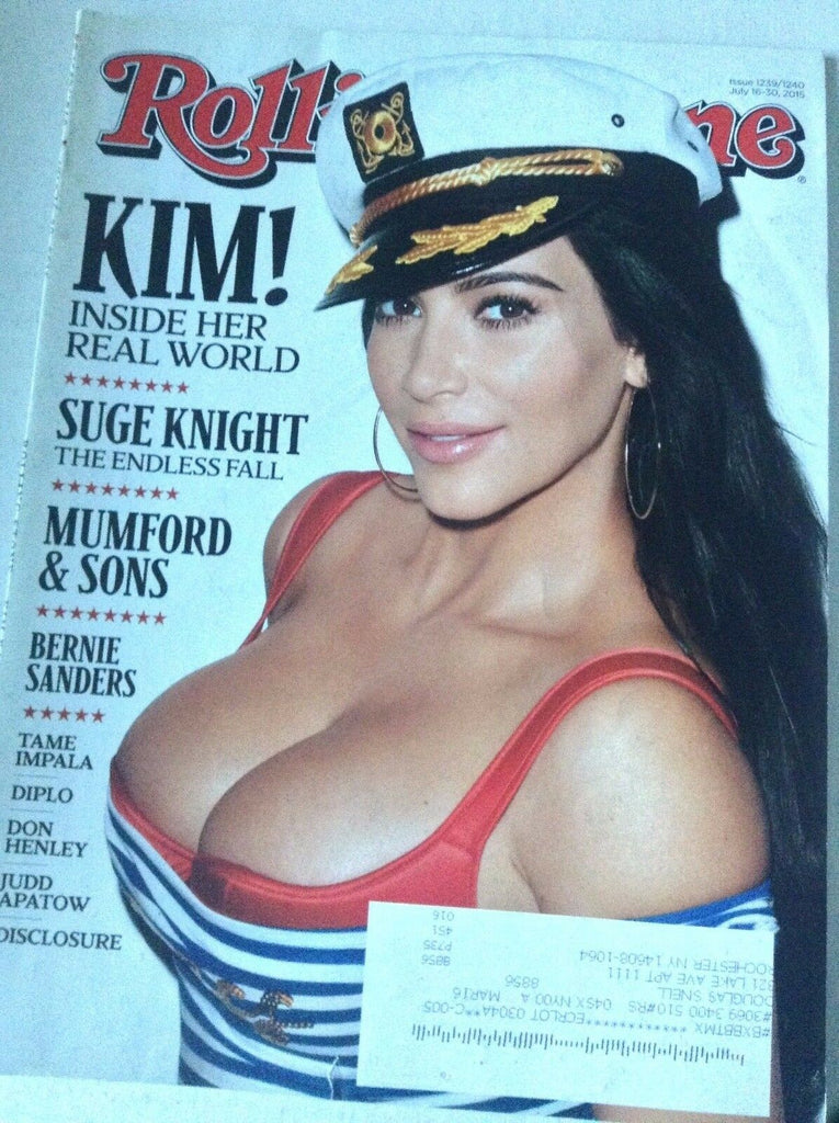 Rolling Stone Magazine Kim Kardashian Suge Knight July 16, 2015 062117nonrh