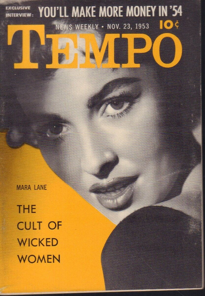 Tempo Digest November 23 1953 Mara Lane Cheesecake Pin Up 091218AME2