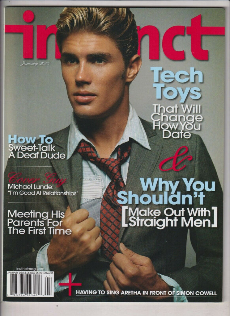 Instinct Gay Interest Michael Lunde January 2005 030420nonr