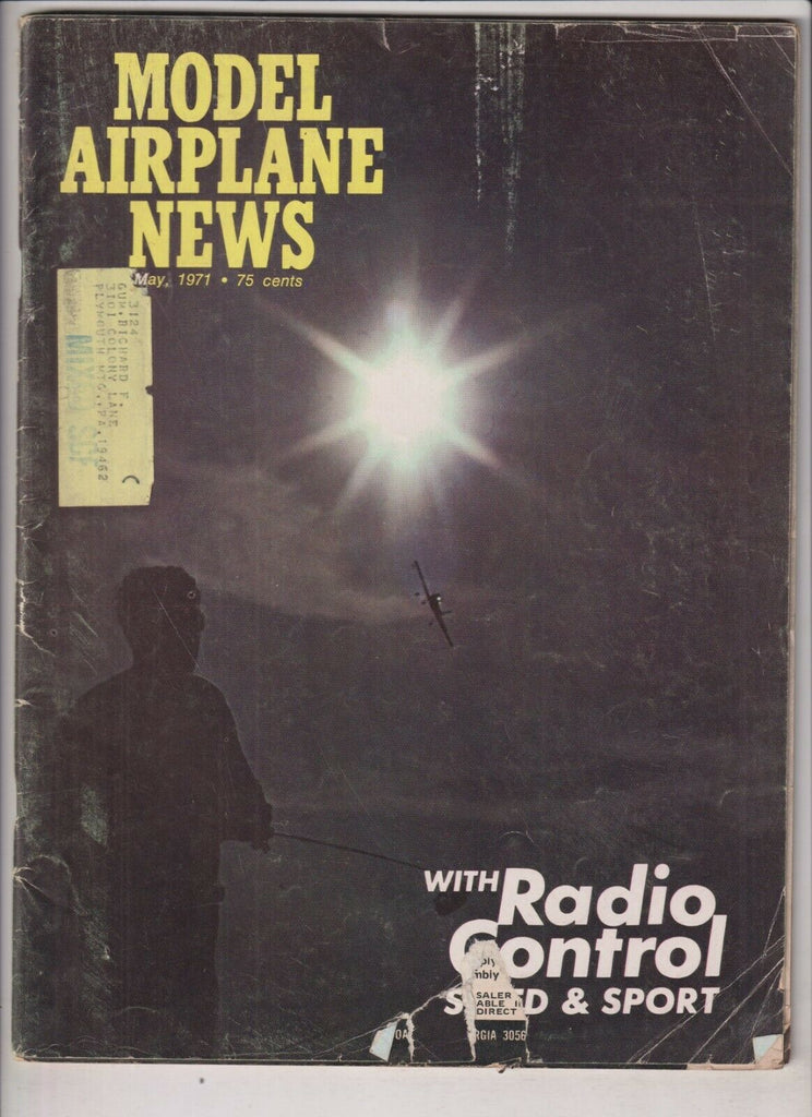 Model Airplane News Mag John Pimentel japanese Yat May 1971 040420nonrh