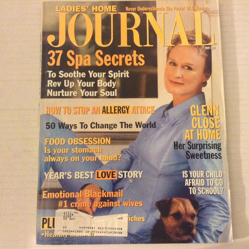 Ladies' Home Journal Magazine Glenn Close At Home May 1997 052017nonrh