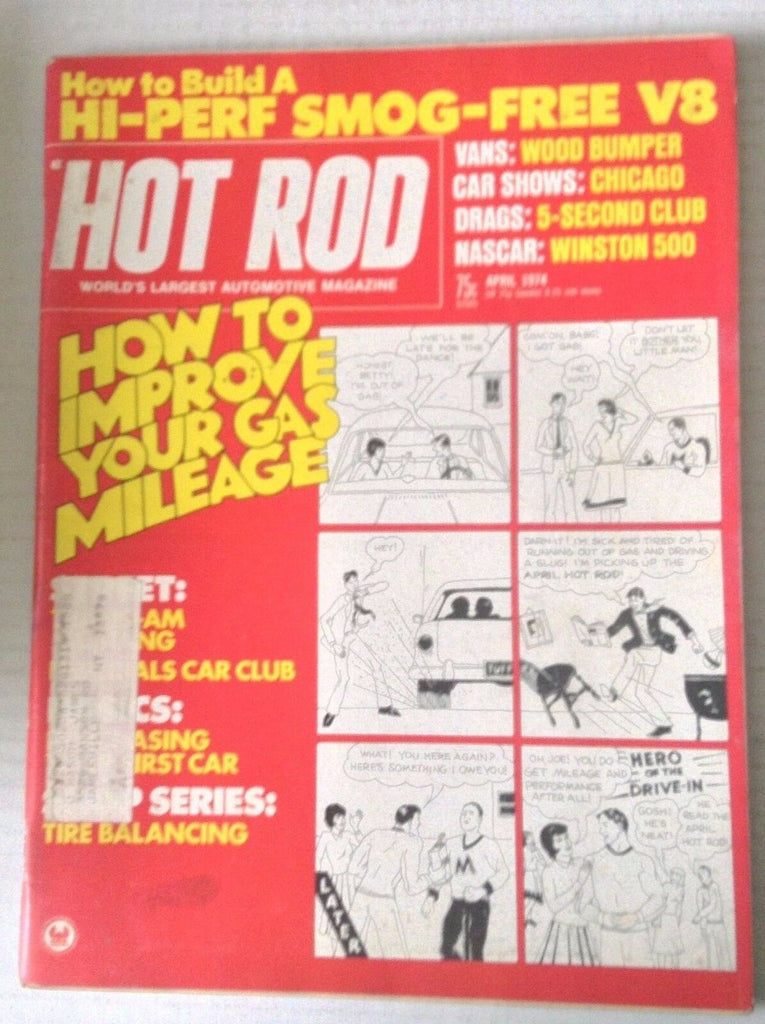 Hot Rod Magazine How To Improve Your Gas Mileage April 1974 042517nonrh