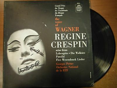 33 RPM Vinyl Regine Crespin The Voice Of Wagner Angel Records 35832 MONO021915SM