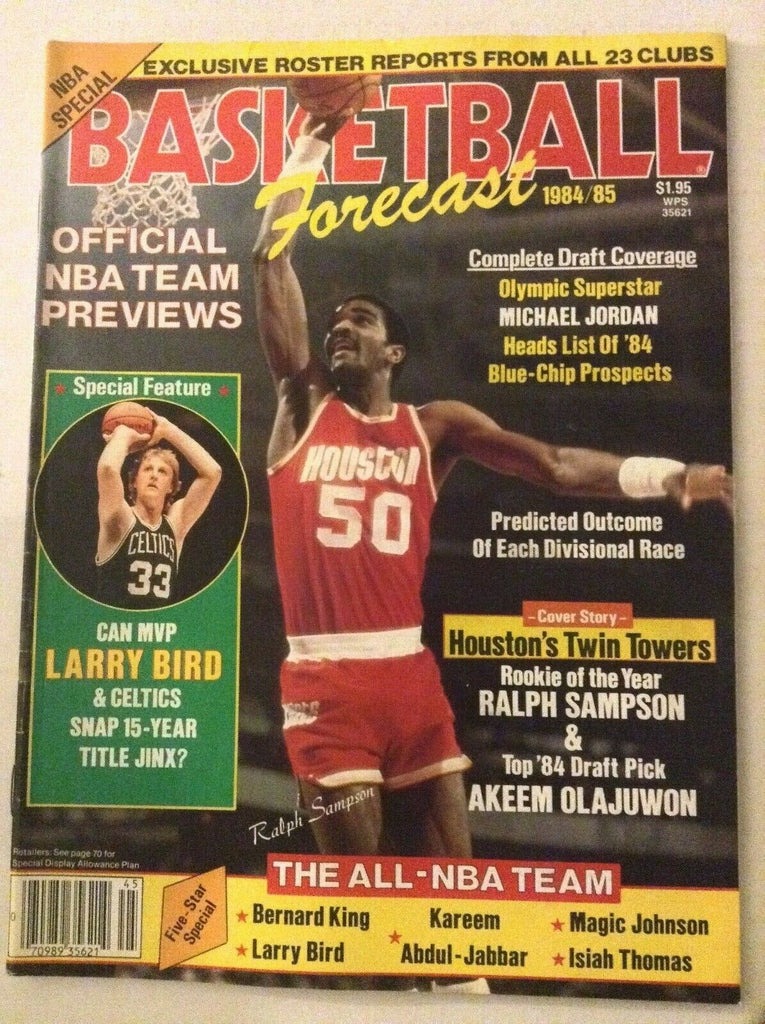 Basketball Forecast Larry Bird Ralph Sampson 1984-85 050719nonrh