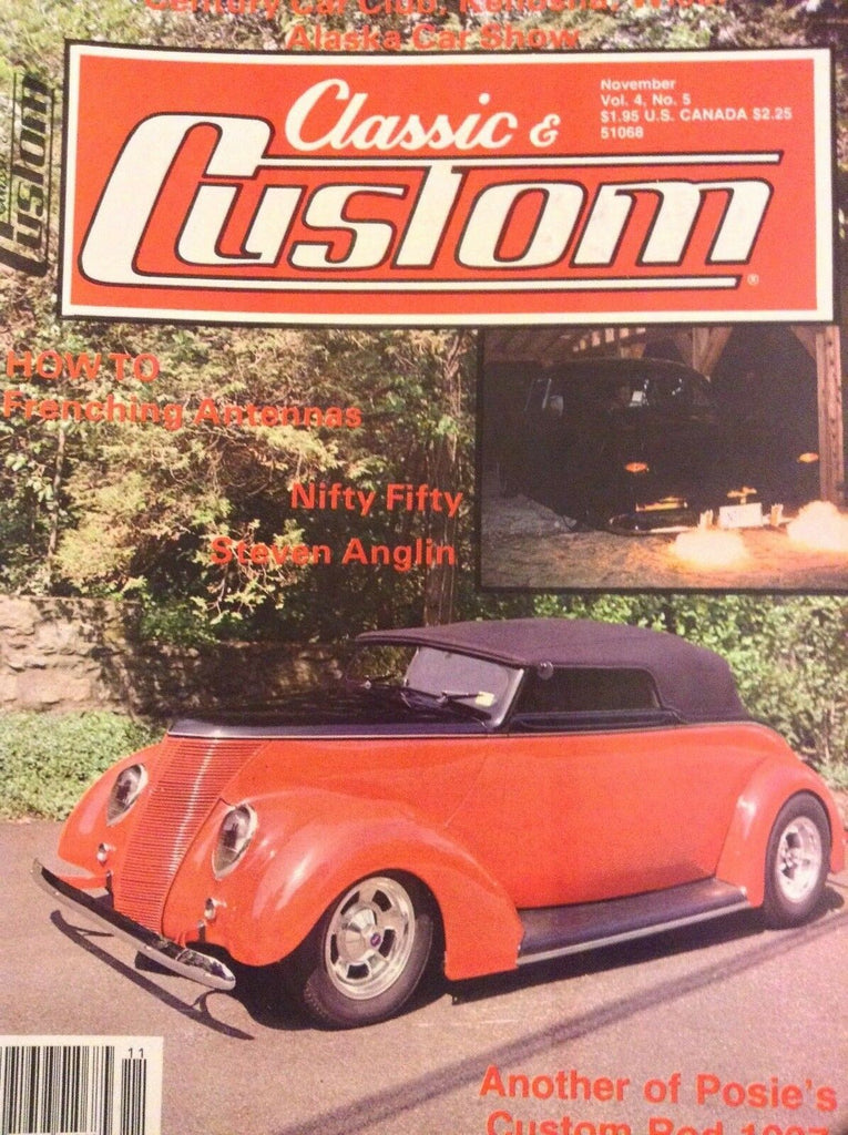 Classic & Custom Magazine Steven Anglin & Custom Posie November 1983 041818nonrh