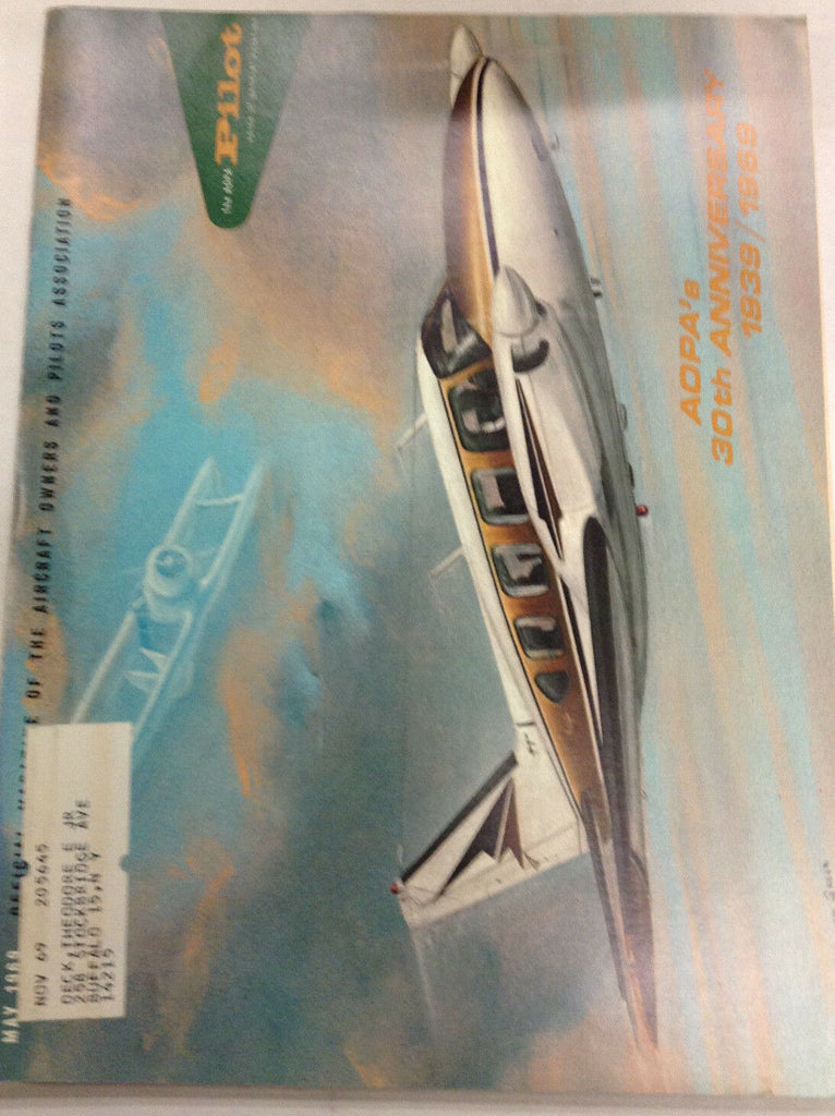 The Aopa Pilot Magazine ARTC Center Pictorial 30th Anniversary May 1969 120116R