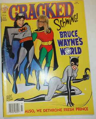 Cracked Magazine Bruce Wayne's World March 1994 032515R