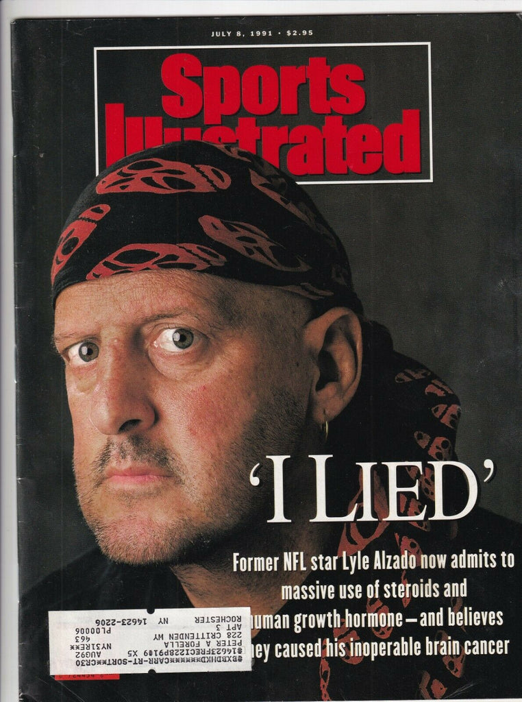 Sports Illustrated Lyle Alzado Steroid Use July 8, 1991 091619nonr