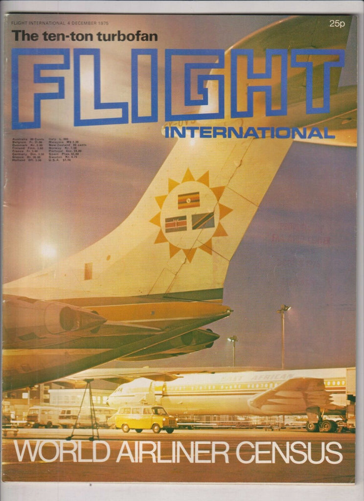 Flight International Mag World Airliners Census December 4, 1975 022120nonr