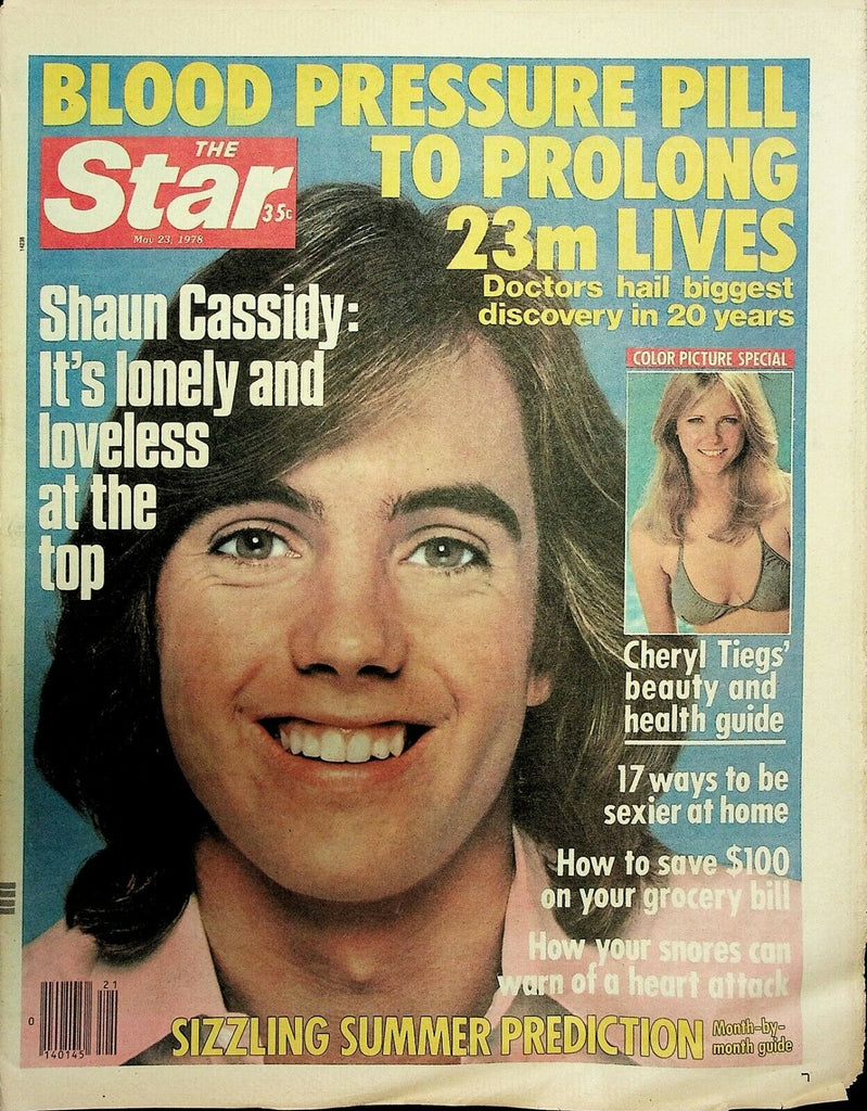The Star May 23 1978 Shaun Cassidy Cheryl Tiegs OJ Simpson 072820ame