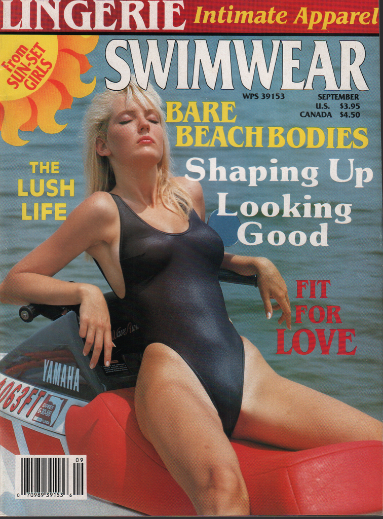 Lingerie Swimwear Magazine September 1988 Beach Bodies 071720AME